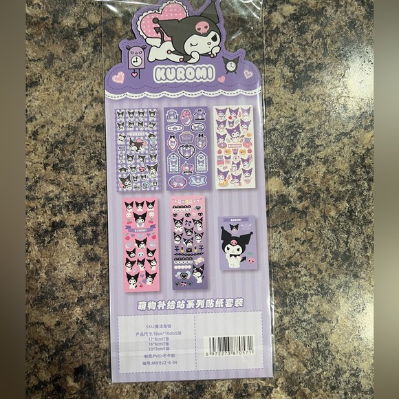 $4 FIVE PIECE STICKER SET. NEW. $4 IF BUNDLED - Picture 11 of 11